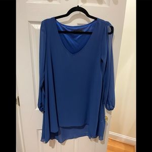 Royal blue dress